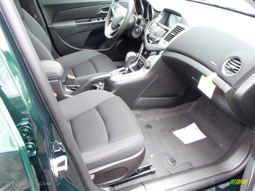2014 Cruze LT - Rainforest Green Metallic / Jet Black photo #8
