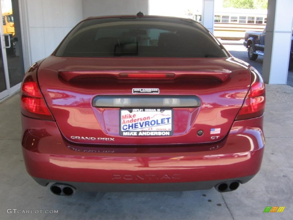 2004 Grand Prix GT Sedan - Sport Red Metallic / Dark Pewter photo #18