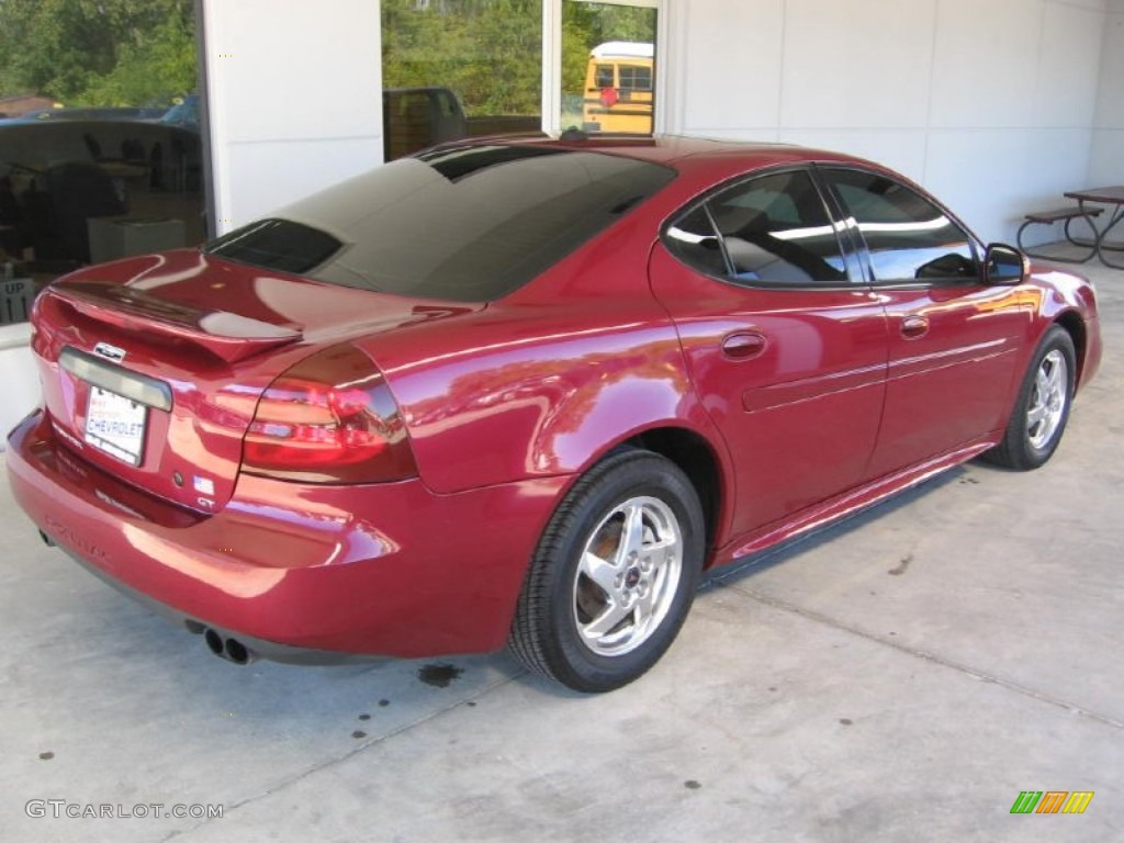 2004 Grand Prix GT Sedan - Sport Red Metallic / Dark Pewter photo #19