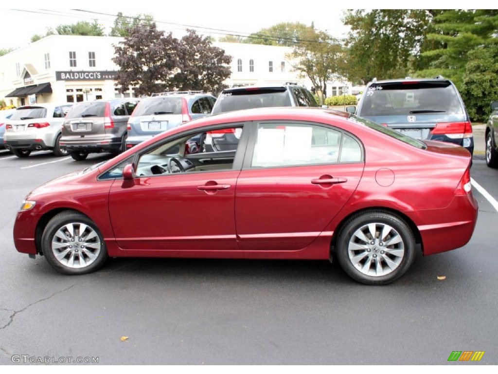 Tango Red Pearl 2011 Honda Civic EX-L Sedan Exterior Photo #86214362