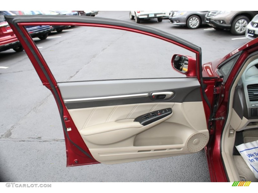 2011 Honda Civic EX-L Sedan Gray Door Panel Photo #86214494