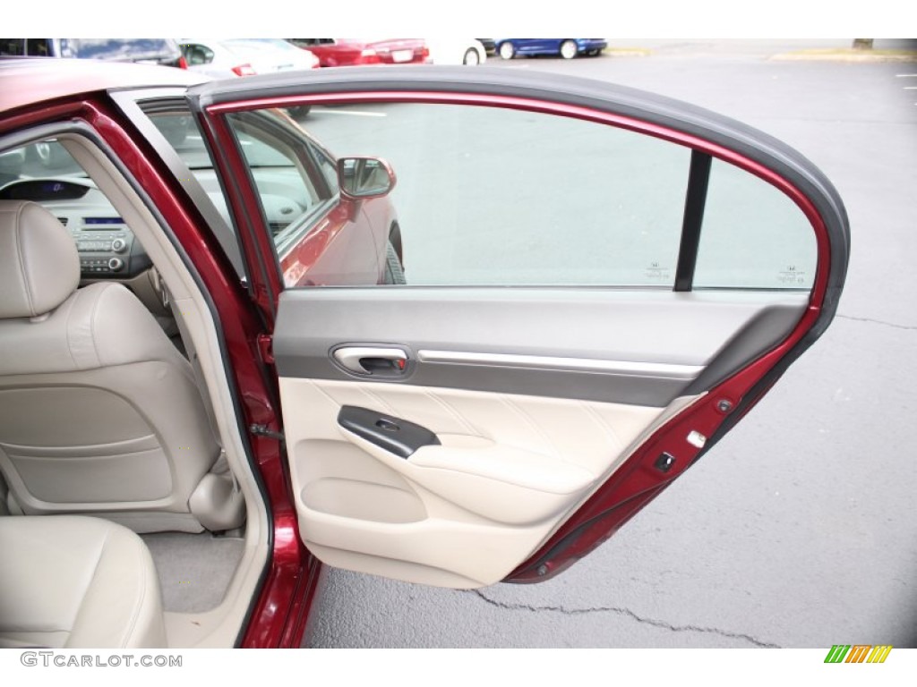 2011 Honda Civic EX-L Sedan Gray Door Panel Photo #86214518