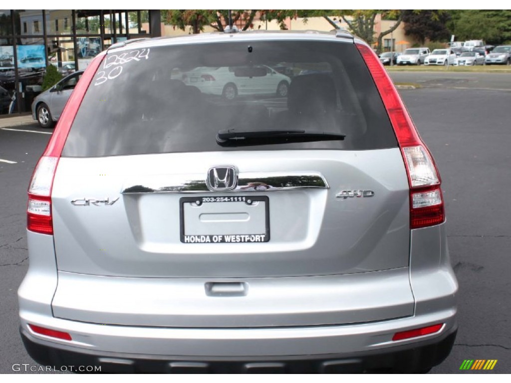 2010 CR-V EX-L AWD - Alabaster Silver Metallic / Gray photo #7