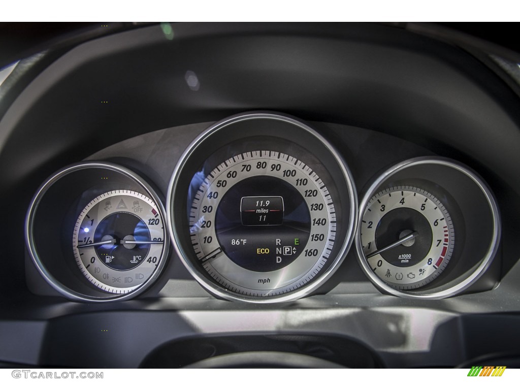 2014 E 350 Coupe - Iridium Silver Metallic / Black photo #6