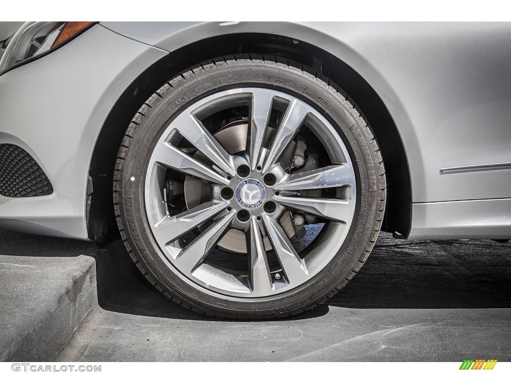 2014 E 350 Coupe - Iridium Silver Metallic / Black photo #10