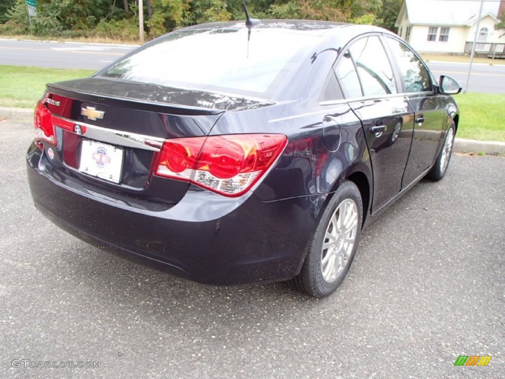 2014 Cruze Eco - Blue Ray Metallic / Jet Black photo #2