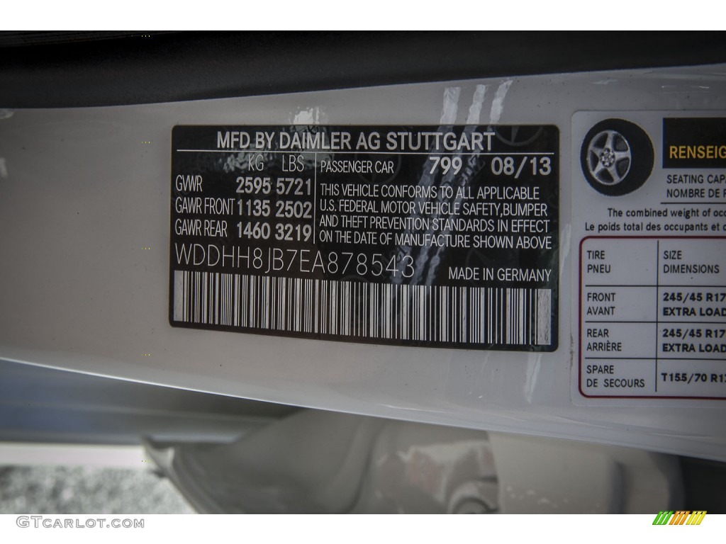 2014 E 350 4Matic Wagon - Diamond White Metallic / Black photo #7