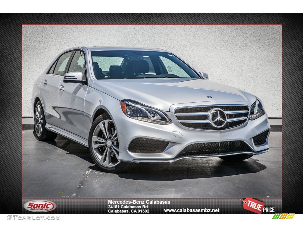 2014 E 350 Sport Sedan - Iridium Silver Metallic / Gray/Dark Gray photo #1
