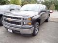 2014 Tungsten Metallic Chevrolet Silverado 1500 WT Crew Cab  photo #1