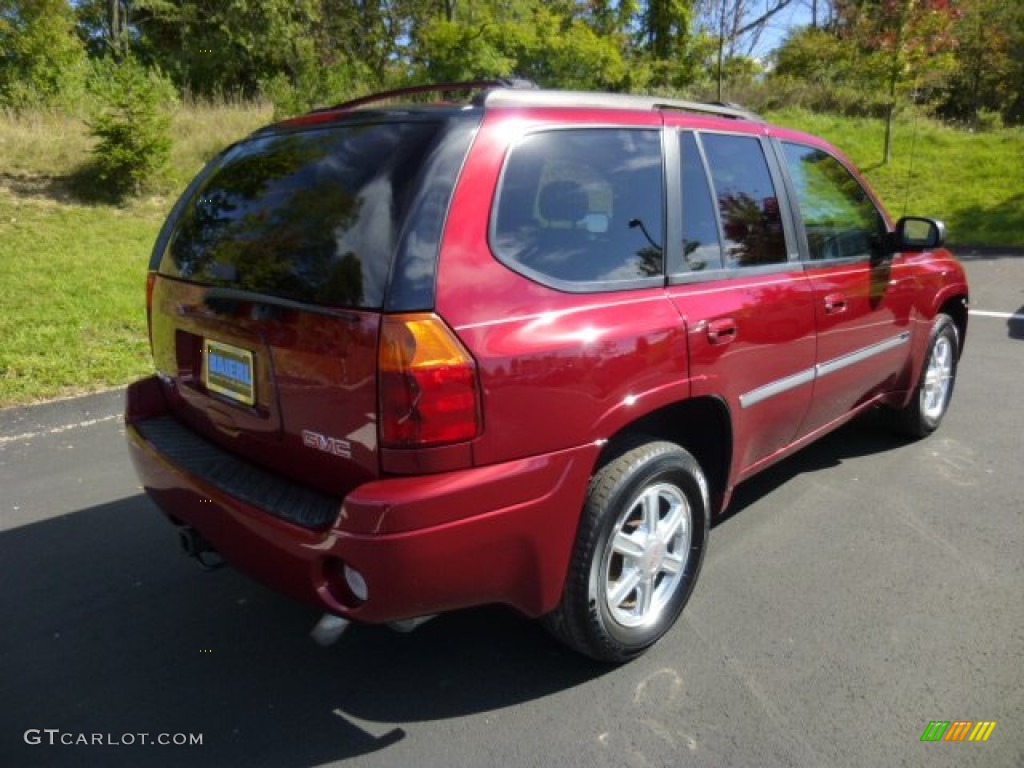 2007 Envoy SLT 4x4 - Red Jewel / Ebony photo #7