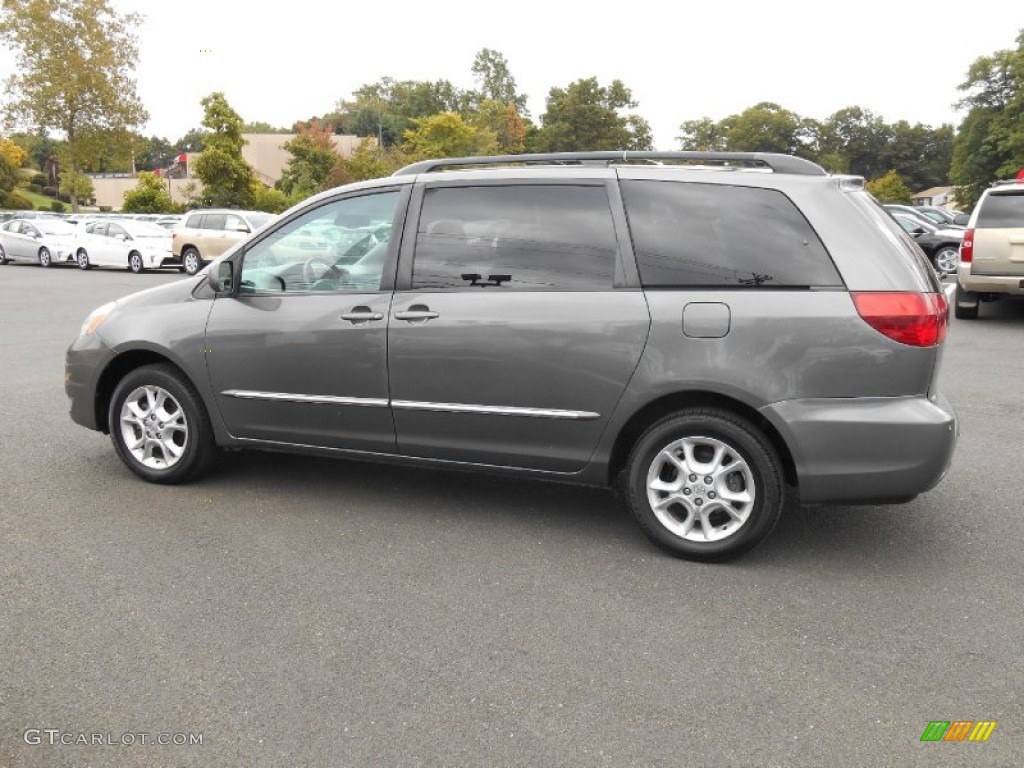 Phantom Gray Pearl 2005 Toyota Sienna XLE Limited AWD Exterior Photo #86220956