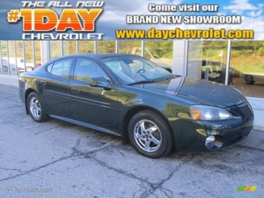 2004 Grand Prix GT Sedan - Polo Green Metallic / Parchment/Dark Pewter photo #1