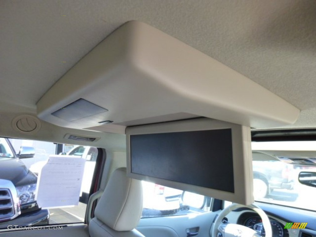 2011 Sienna XLE - Salsa Red Pearl / Bisque photo #11