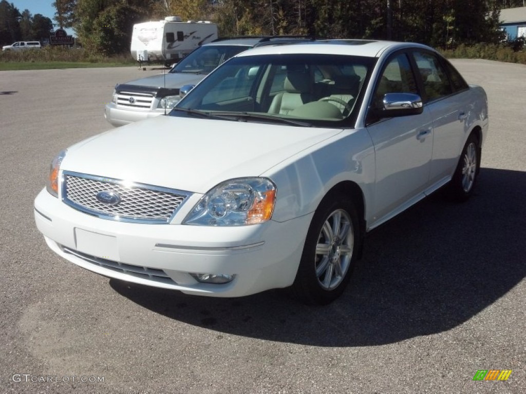 2006 Five Hundred Limited AWD - Oxford White / Pebble Beige photo #4