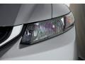 2013 Alabaster Silver Metallic Honda Civic Hybrid-L Sedan  photo #6