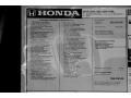 2013 Honda Civic Hybrid-L Sedan Window Sticker