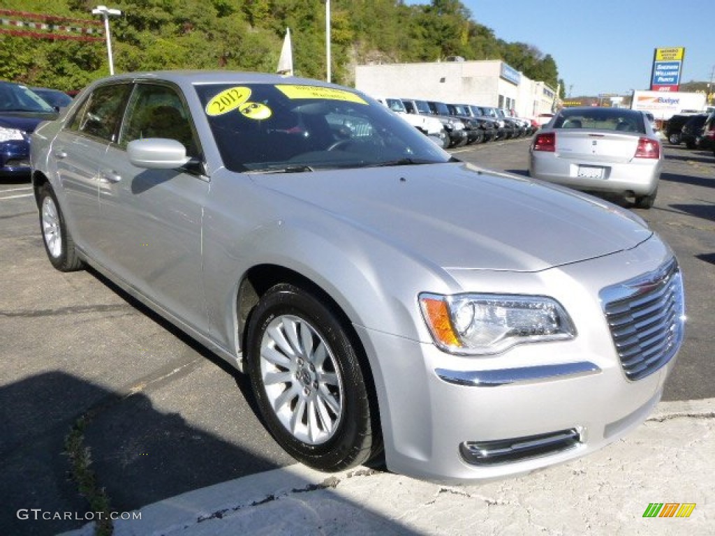 2012 300  - Bright Silver Metallic / Black photo #7