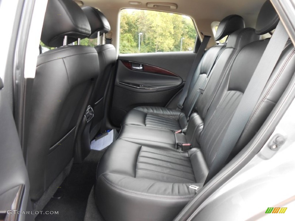 2011 Infiniti EX 35 AWD Rear Seat Photos