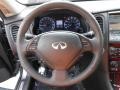 Graphite 2011 Infiniti EX 35 AWD Steering Wheel