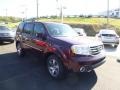 2014 Dark Cherry Pearl Honda Pilot Touring 4WD  photo #1