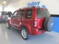 2007 Inferno Red Crystal Pearl Jeep Liberty Limited 4x4  photo #3