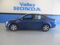 2009 Laser Blue Metallic Volkswagen Jetta S Sedan  photo #2