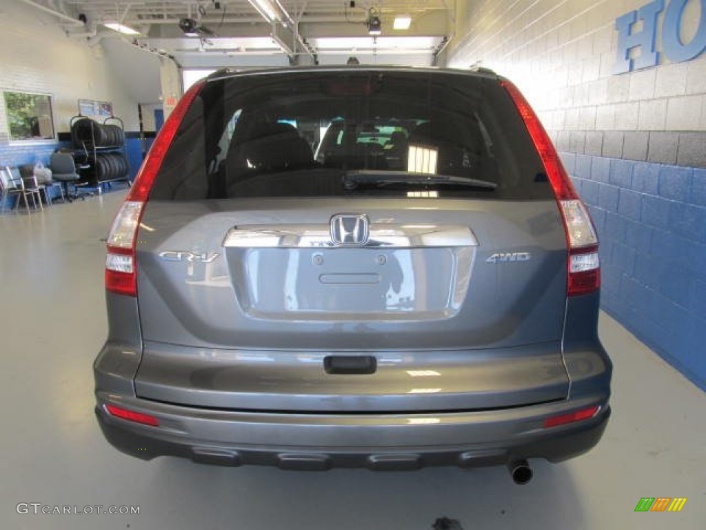 2011 CR-V EX 4WD - Polished Metal Metallic / Black photo #5