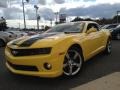2011 Rally Yellow Chevrolet Camaro SS/RS Coupe  photo #1