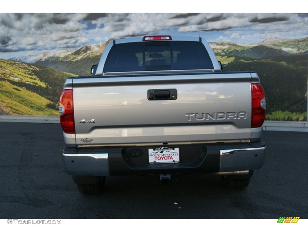 2014 Tundra Limited Double Cab 4x4 - Silver Sky Metallic / Black photo #4