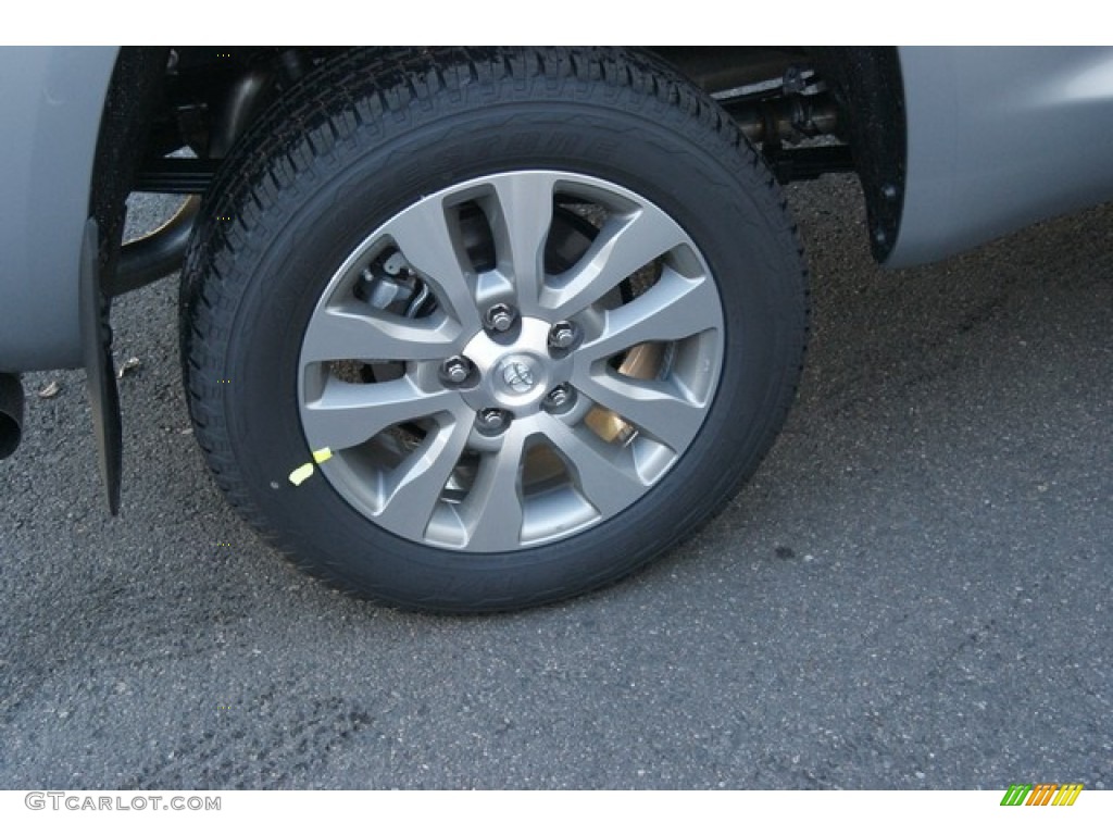 2014 Tundra Limited Double Cab 4x4 - Silver Sky Metallic / Black photo #10