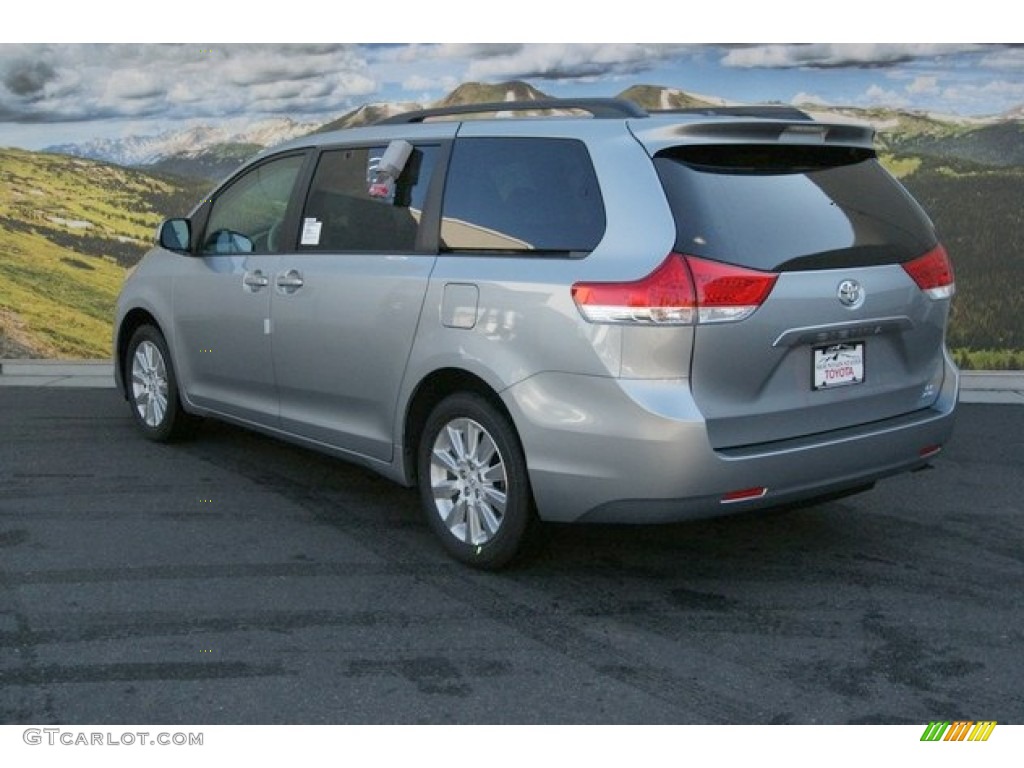 2014 Sienna LE AWD - Silver Sky Metallic / Light Gray photo #3