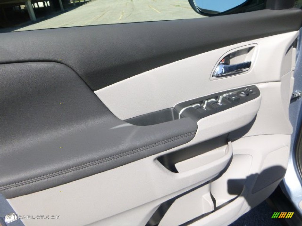 2014 Odyssey EX-L - Celestial Blue Metallic / Gray photo #15