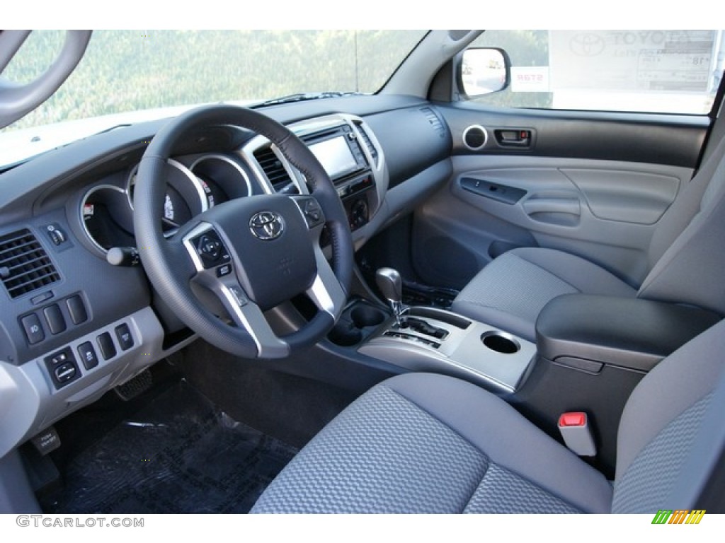 2014 Toyota Tacoma V6 SR5 Double Cab 4x4 Interior Color Photos