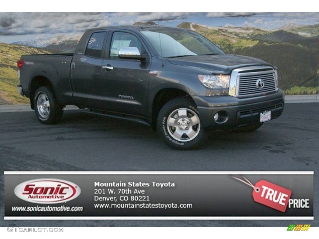 2013 Tundra Limited Double Cab 4x4 - Magnetic Gray Metallic / Graphite photo #1