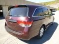 2014 Dark Cherry Pearl Honda Odyssey LX  photo #3