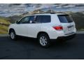 2013 Blizzard White Pearl Toyota Highlander SE 4WD  photo #3