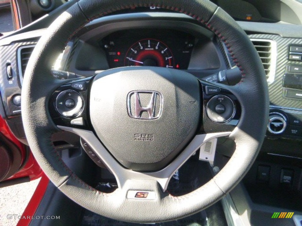 2013 Honda Civic Si Sedan Steering Wheel Photos