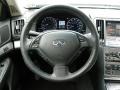 Graphite 2013 Infiniti G 37 x AWD Sedan Steering Wheel