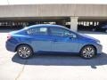 2013 Dyno Blue Pearl Honda Civic EX Sedan  photo #2
