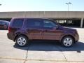 2013 Dark Cherry Pearl Honda Pilot EX-L 4WD  photo #2