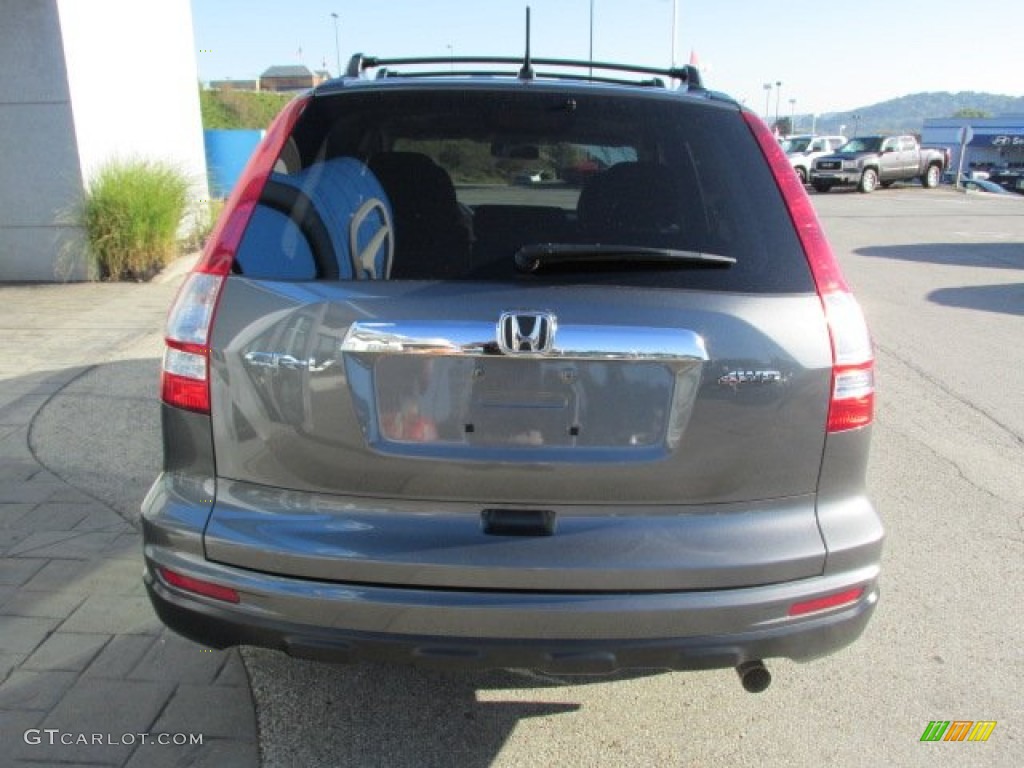 2010 CR-V EX AWD - Polished Metal Metallic / Black photo #8