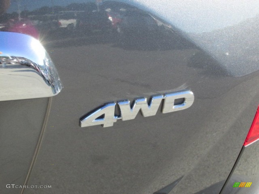 2010 CR-V EX AWD - Polished Metal Metallic / Black photo #9