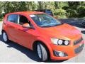Inferno Orange Metallic - Sonic LT Hatch Photo No. 4