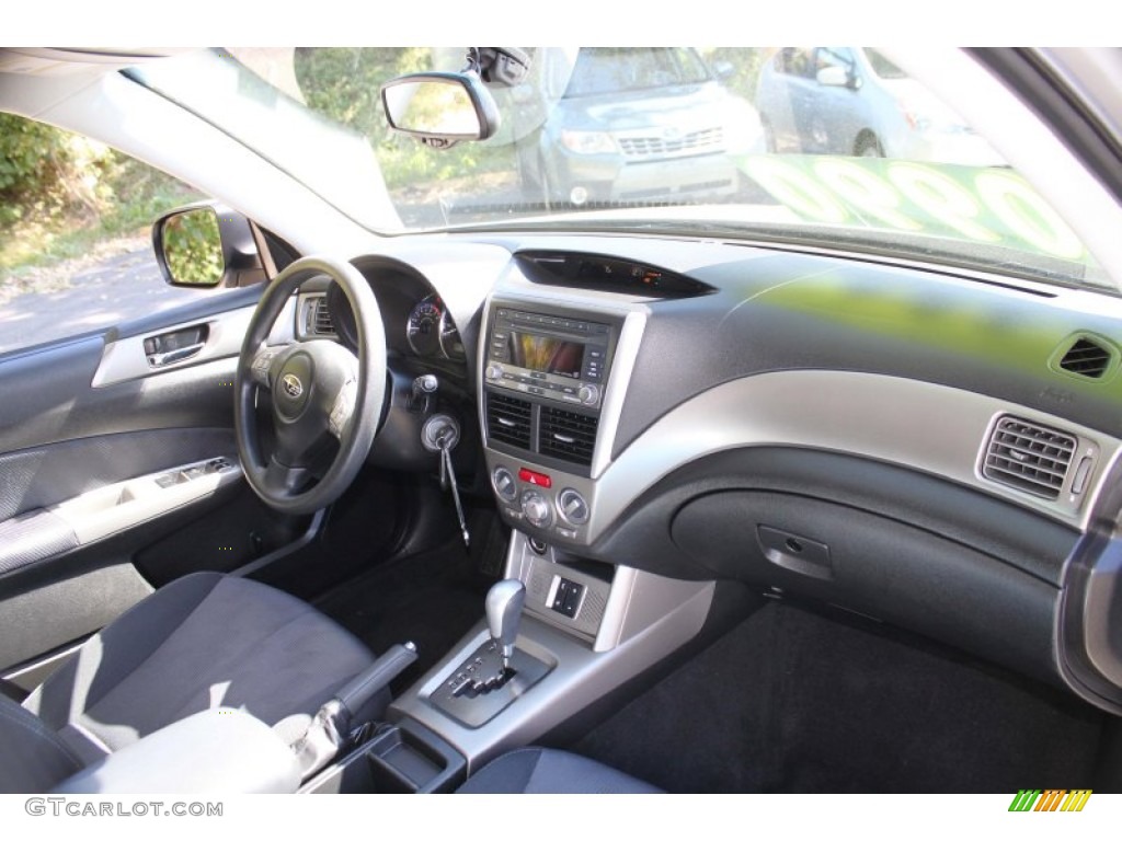 2010 Forester 2.5 X Premium - Spark Silver Metallic / Black photo #9