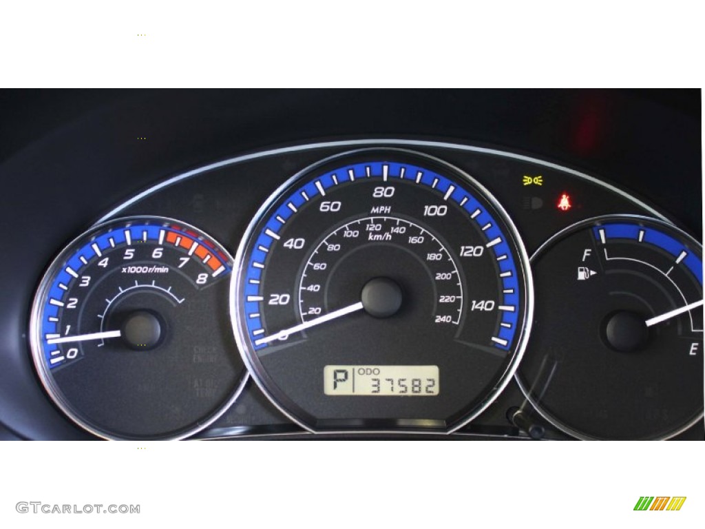 2010 Forester 2.5 X Premium - Spark Silver Metallic / Black photo #16