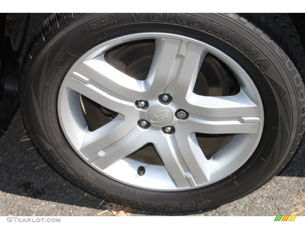 2010 Forester 2.5 X Premium - Spark Silver Metallic / Black photo #21