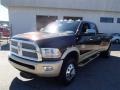 Western Brown - 3500 Laramie Longhorn Crew Cab 4x4 Dually Photo No. 2