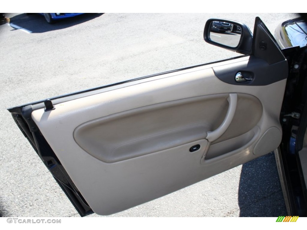 2003 9-3 SE Convertible - Midnight Blue Metallic / Sand Beige photo #17