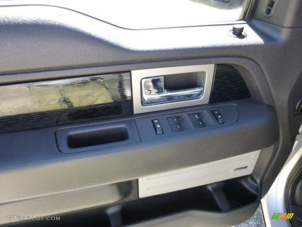 2010 F150 FX4 SuperCab 4x4 - Ingot Silver Metallic / Medium Stone photo #13
