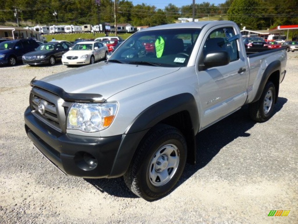 Silver Streak Mica 2010 Toyota Tacoma Regular Cab 4x4 Exterior Photo #86235362